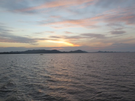 Sonnenaufgang über dem Viktoriasee.